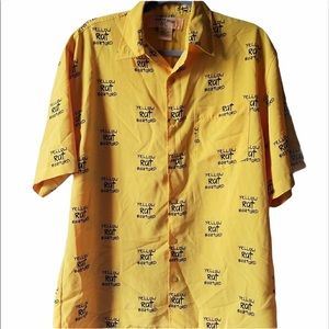 Old school Yellow Rat Bastard button down